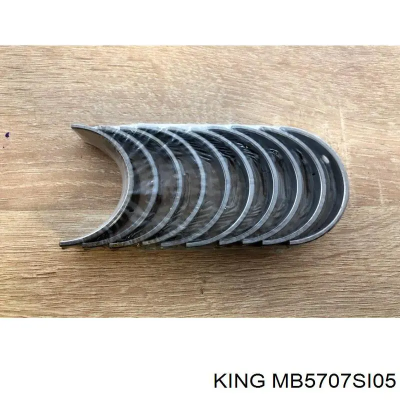 Купить MB5707SI05 King Вкладыши коленвала коренные, комплект, 2-й ремонт (+0,50)
