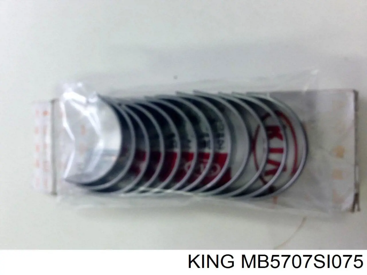 Купить MB5707SI075 King Вкладыши коленвала коренные, комплект, 3-й ремонт (+0,75)