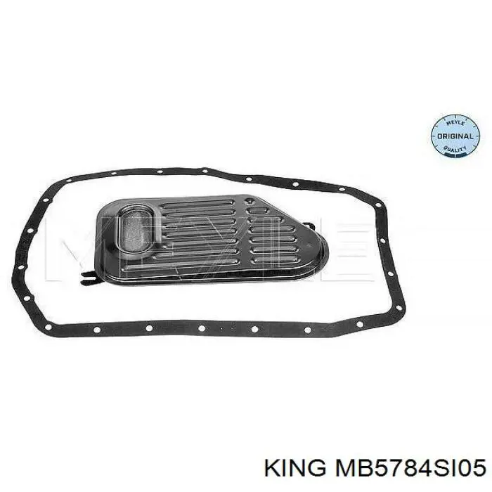 Вкладыши коленвала, шатунные, комплект, 1-й ремонт (+0,25) King MB5784SI05 цена, от 36.20 USD