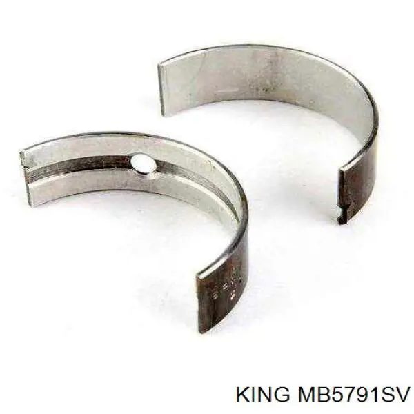 Вкладыши коленвала коренные, стандарт (STD) King MB5791SV цена, от 141.36 USD