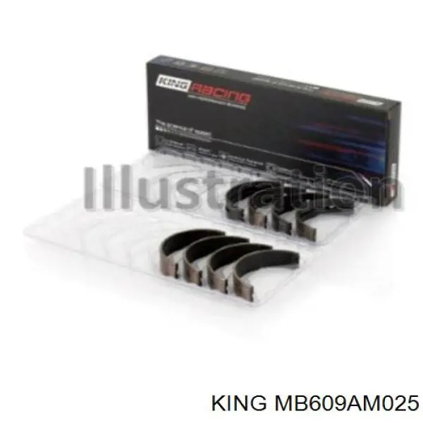 Вкладыши коленвала, коренные, комплект, 1-й ремонт (+0,25) AE AEM92458025MM цена, от 32.82 USD