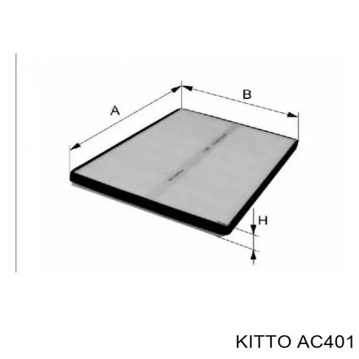 AC401 Kitto фильтр салона