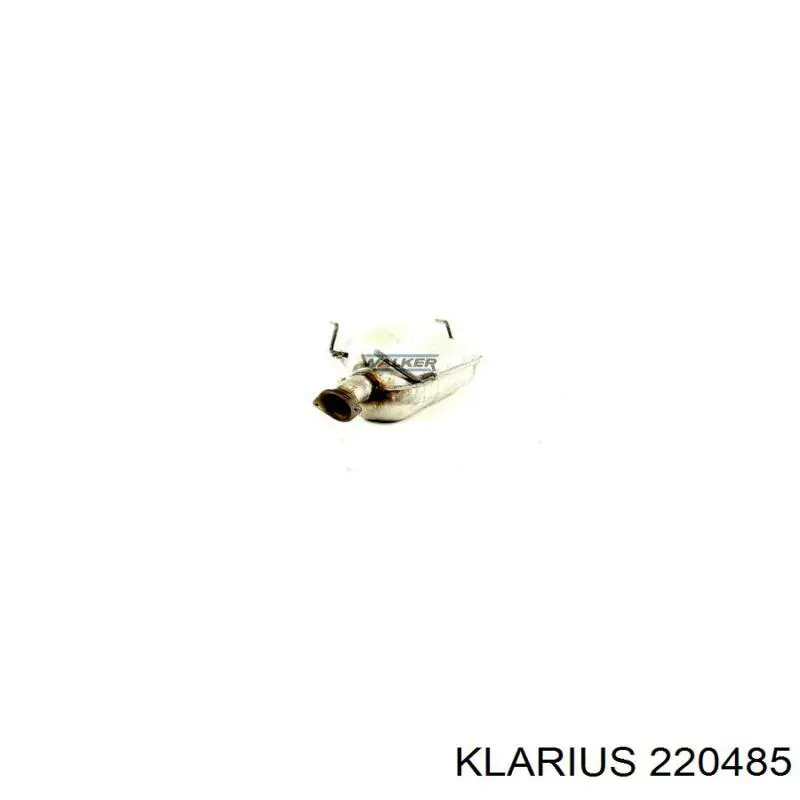220485 Klarius глушитель, задняя часть