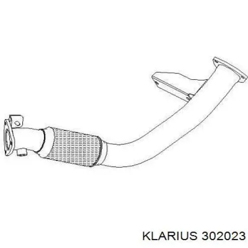4F0254300Q VAG Штаны глушителя передние
