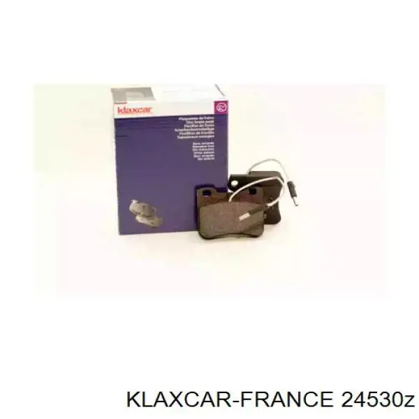 Колодки тормозные передние дисковые KLAXCAR FRANCE 24530Z