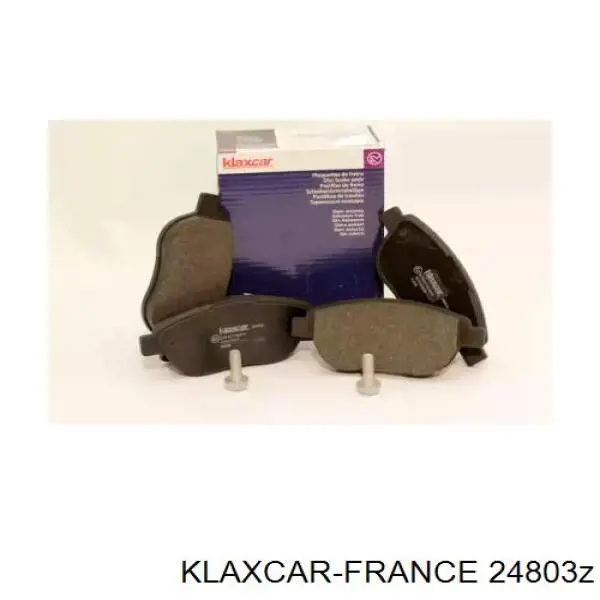 Колодки тормозные передние дисковые KLAXCAR FRANCE 24803Z