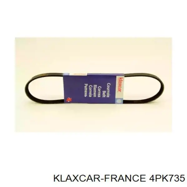 4PK735 Klaxcar France ремень генератора