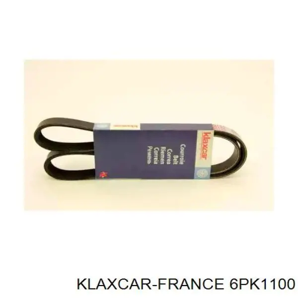 6PK1100 Klaxcar France ремень генератора