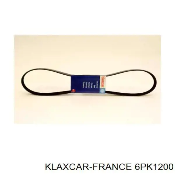 6PK1200 Klaxcar France ремень генератора