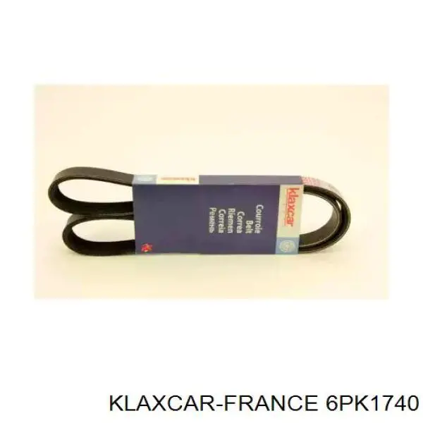 6PK1740 Klaxcar France ремень генератора