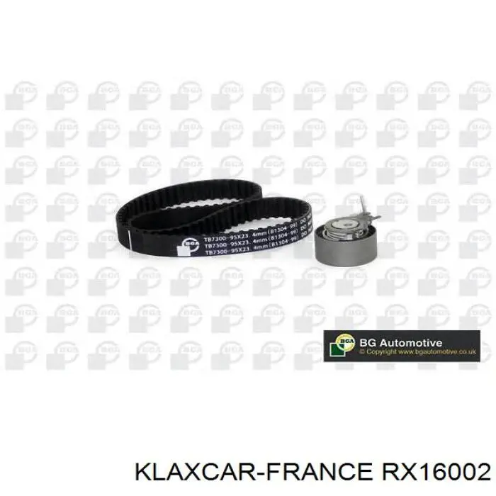 Ролик натяжителя ремня газораспределения Klaxcar France RX16002 цена, от 16.11 USD