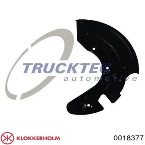 Щиток тормозного диска переднего левого Vika 66151713601 цена, от 8.68 USD