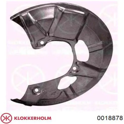 Щиток тормозного диска заднего правый Triscan 812529234 цена, от 16.98 USD