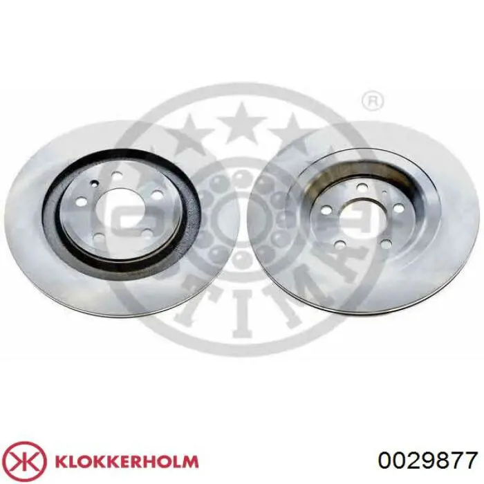 Кожух тормозного диска заднего левый Klokkerholm 0029877