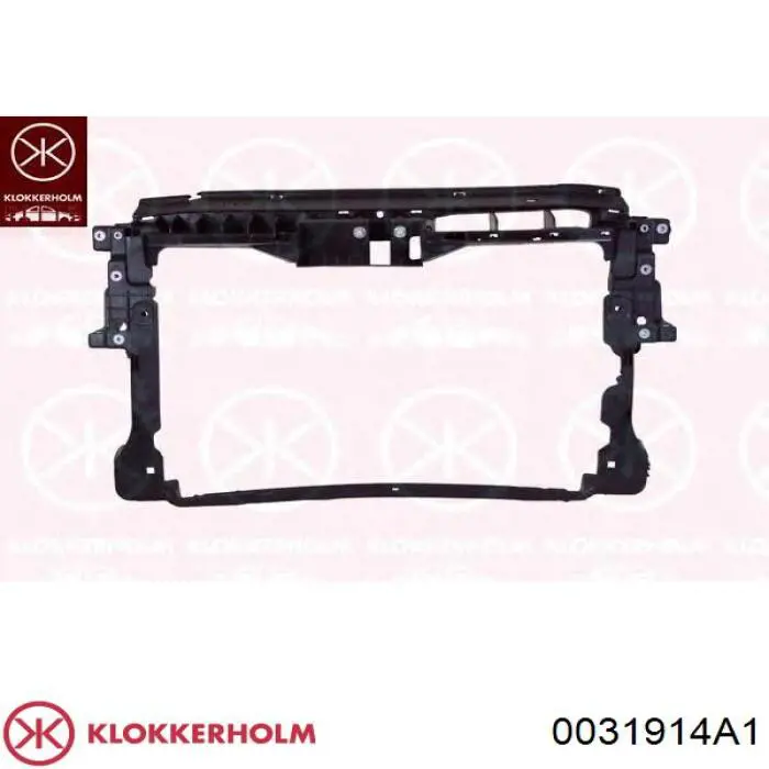 4F0807682F VAG Правая решетка переднего бампера
