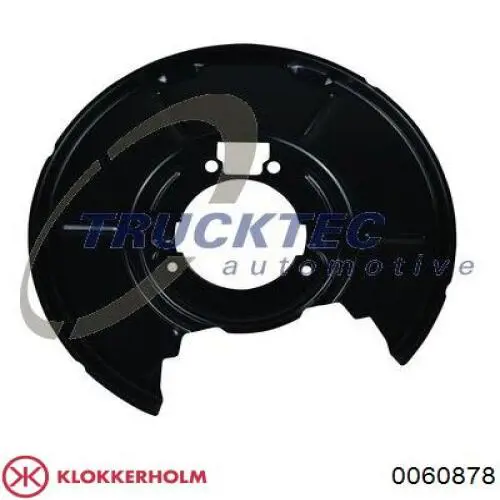 Кожух тормозного диска заднего правый Klokkerholm 0060878
