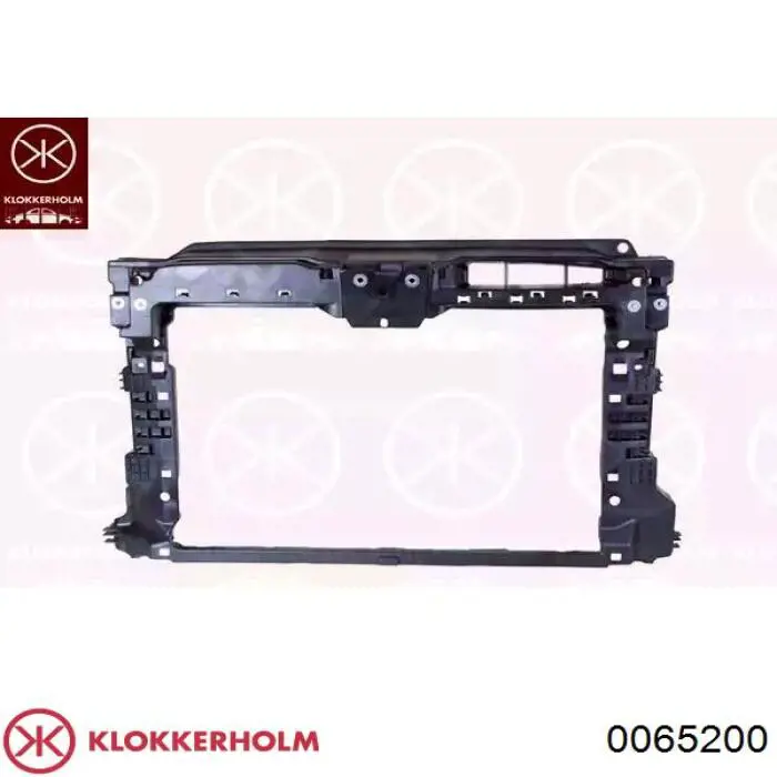0065200 Klokkerholm суппорт радиатора в сборе (монтажная панель крепления фар)