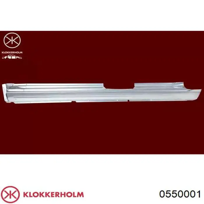 Порог внешний левый 00007007XZ Peugeot/Citroen