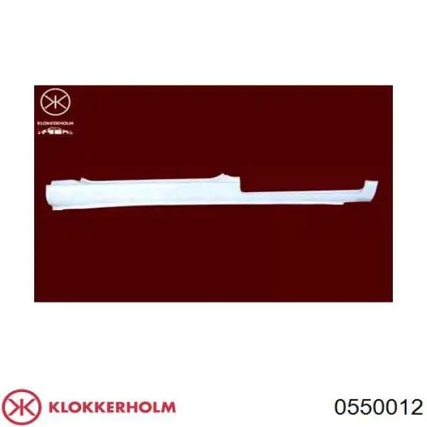Купить 0550012 Klokkerholm Порог внешний правый