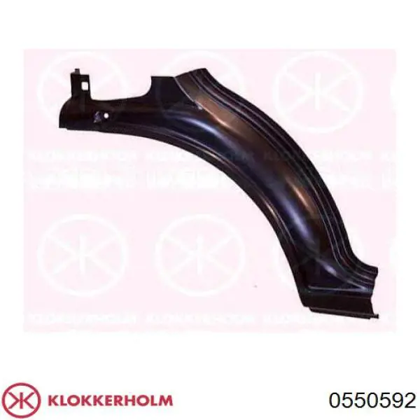 Купить 0550592 Klokkerholm Ремонтная часть арки крыла заднего правого