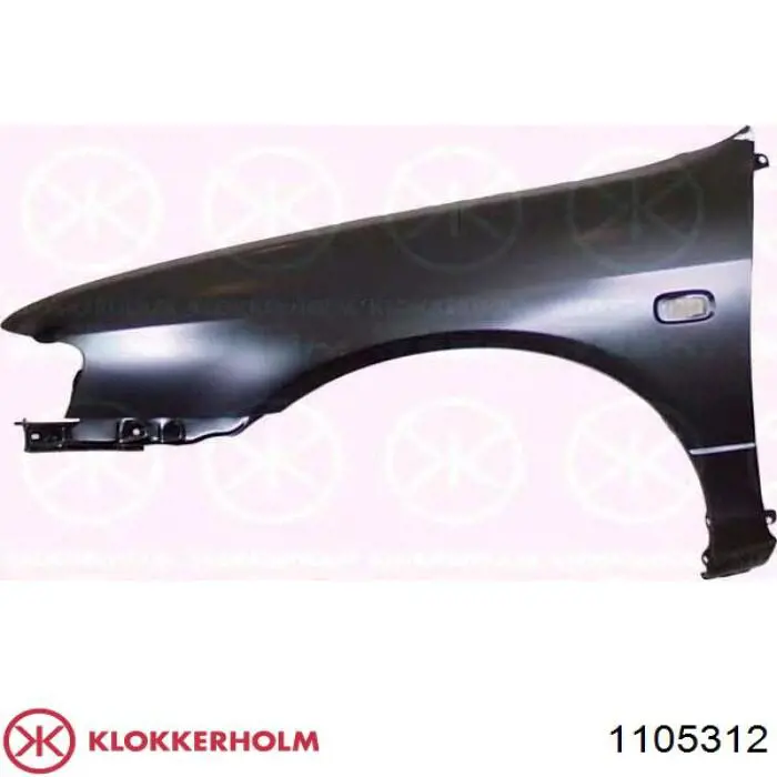 Купить 1105312 Klokkerholm Крыло переднее правое