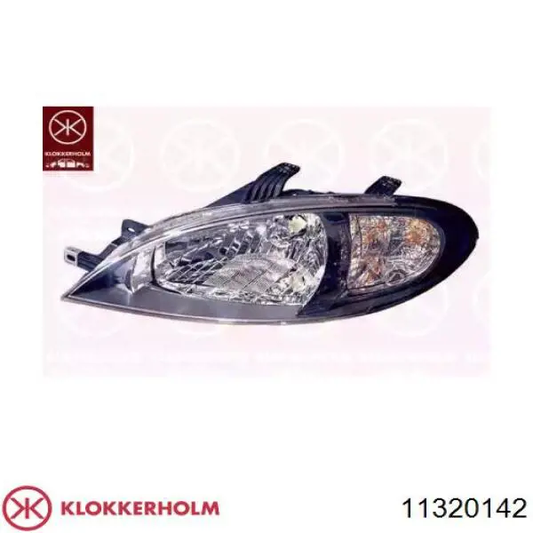 Фара правая General Motors 96458816