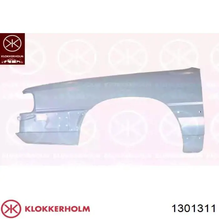 Крыло переднее левое DC01001600L00 API