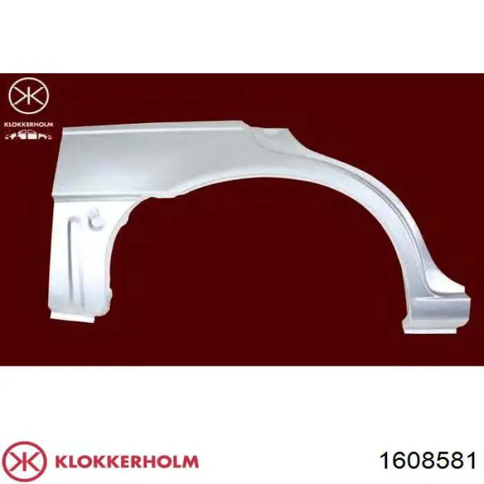 Ремонтная часть арки крыла заднего левого Klokkerholm 1608581 цена, от 50.03 USD