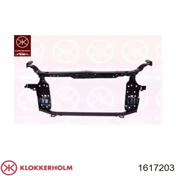 1617203 Klokkerholm суппорт радиатора в сборе (монтажная панель крепления фар)