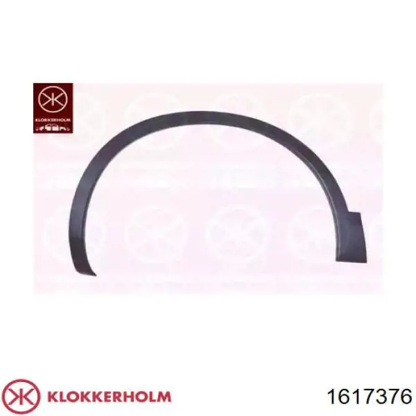 1617376 Klokkerholm расширитель (накладка арки переднего крыла правый)