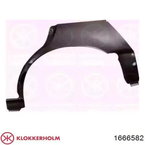Ремонтная часть арки крыла заднего правого Polcar 2728845 цена, от 58.10 USD