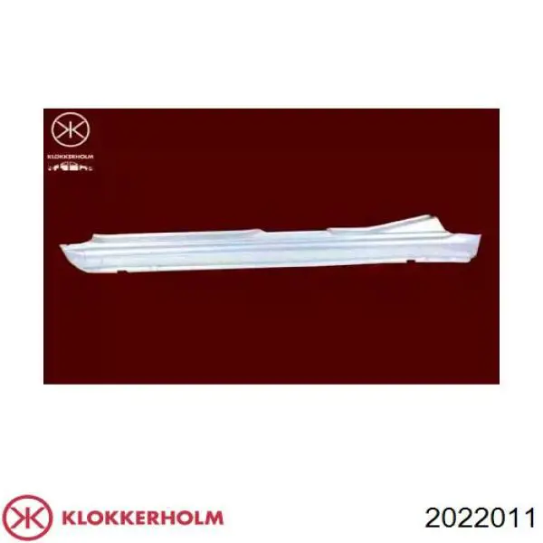 2022011 Klokkerholm порог внешний левый