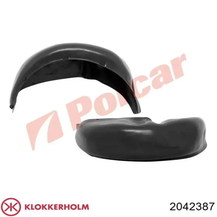 Подкрылок передний левый 3040FL1X Polcar