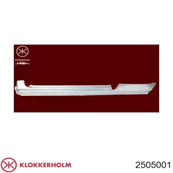 2505001 Klokkerholm порог внешний левый