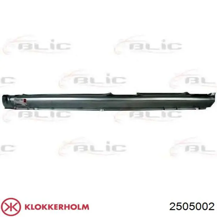 Порог внешний правый Klokkerholm 2505002 цена, от 21.28 USD