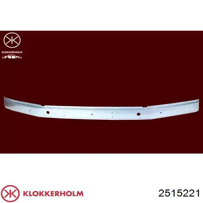 Суппорт радиатора нижний (монтажная панель крепления фар) Klokkerholm 2515221
