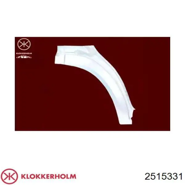 Крыло переднее левое 2515331 Klokkerholm