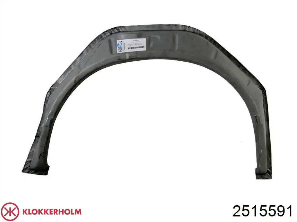 Ремонтная часть арки крыла заднего левого Klokkerholm 2515591 цена, от 26.90 USD