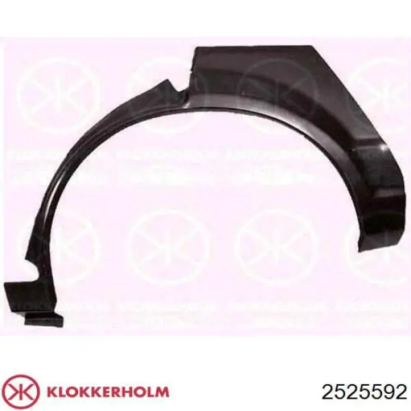 Ремонтная часть арки крыла заднего правого Klokkerholm FP2525592 цена, от 29.18 USD