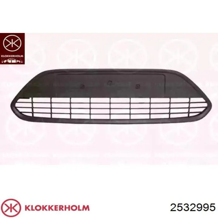 Решетка бампера переднего Klokkerholm 2532995
