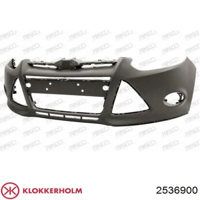 2536900 Klokkerholm Бампер передний в сборе