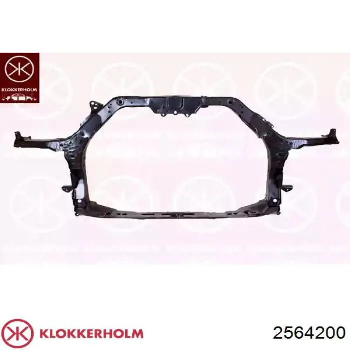 2564200 Klokkerholm суппорт радиатора в сборе (монтажная панель крепления фар)