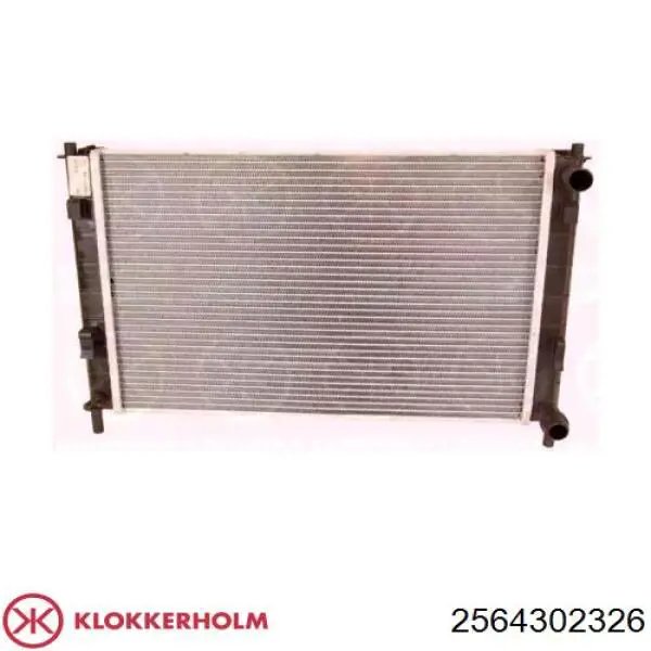 2564302326 Klokkerholm радиатор