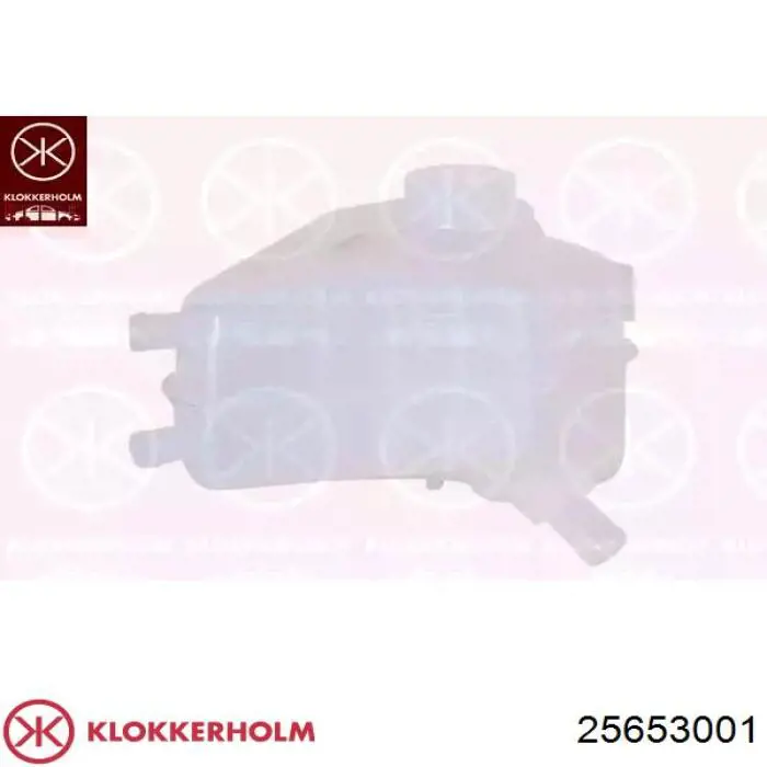 Бачок системы охлаждения расширительный Klokkerholm 25653001