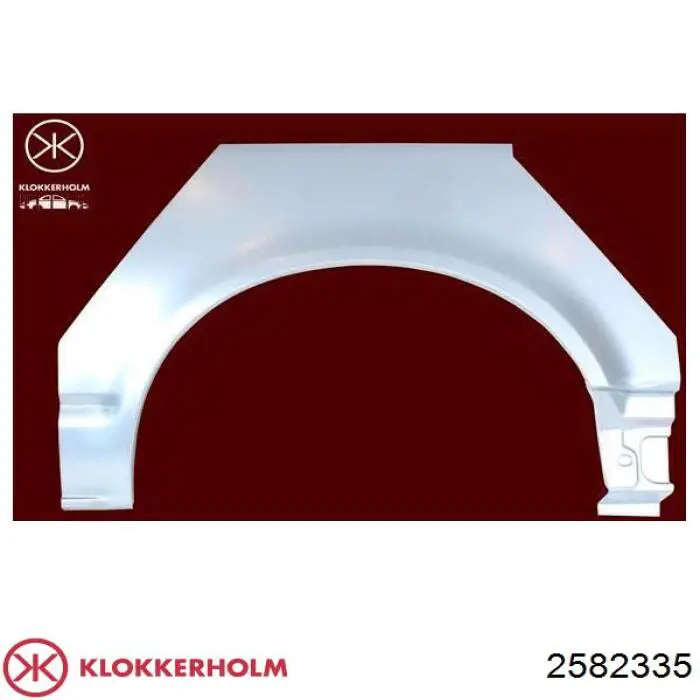 Купить 2582335 Klokkerholm Крыло переднее левое