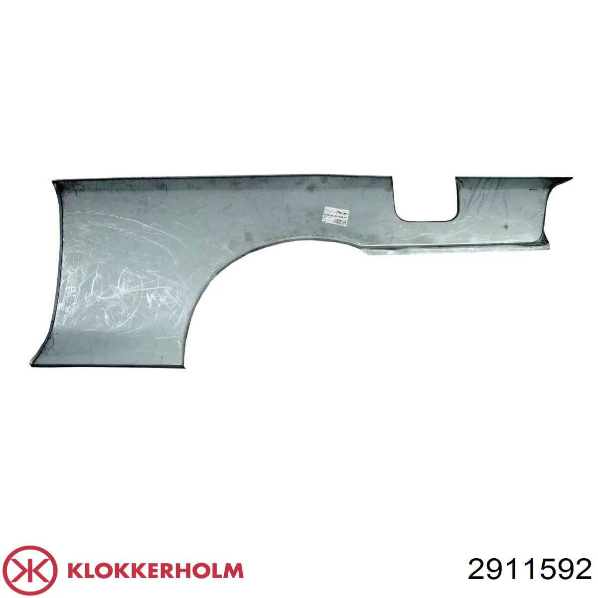 Ремонтная часть арки крыла заднего правого Klokkerholm 2911592 цена, от 29.58 USD