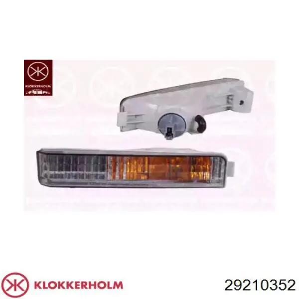 Поворотник правый на Honda Accord IV CB3, CB7