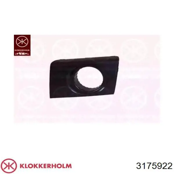 3175922 Klokkerholm заглушка (решетка противотуманных фар бампера переднего правая)