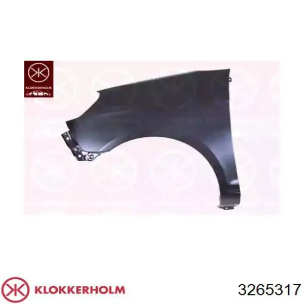Крыло переднее левое 6631107500 Hyundai/Kia