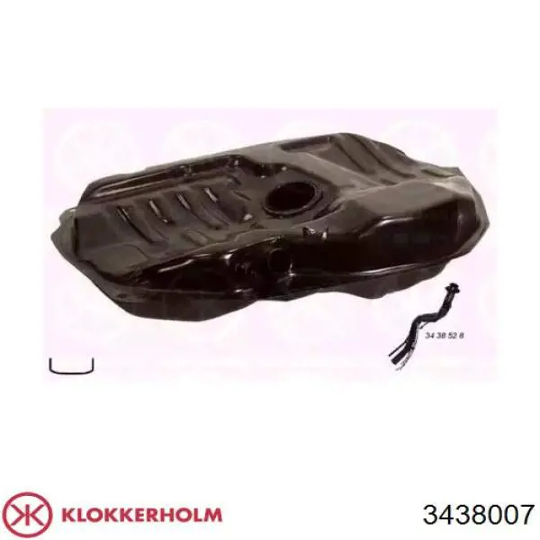 Топливный бак GK6742110 Mazda